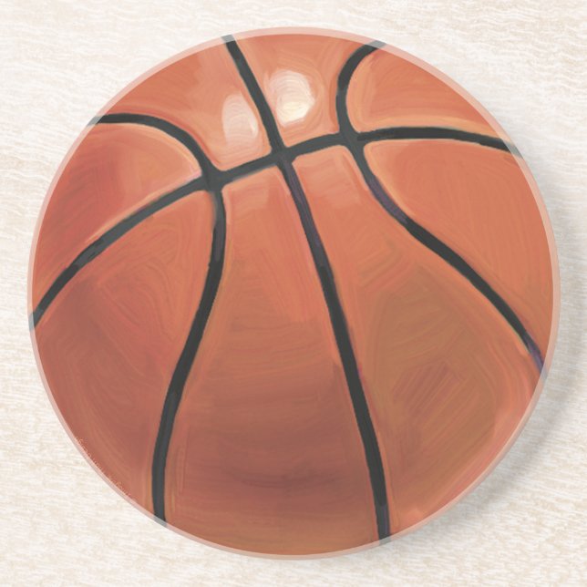 Posavasos De Arenisca Baloncesto (Frente)