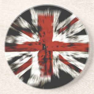 Posavasos De Arenisca Bandera británica
