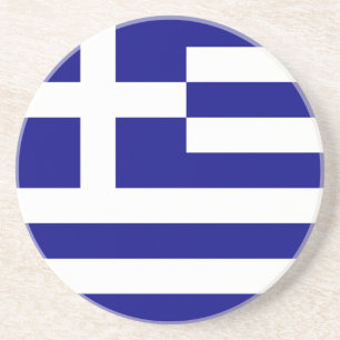 Posavasos De Arenisca Bandera de Grecia