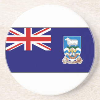 Posavasos De Arenisca Bandera de Islas Malvinas