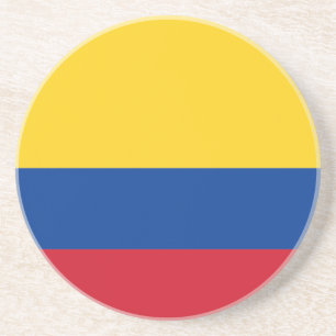 Posavasos De Arenisca Bandera de la montaña rusa de Colombia