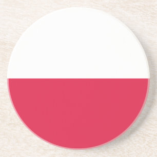 Posavasos De Arenisca Bandera de Polonia