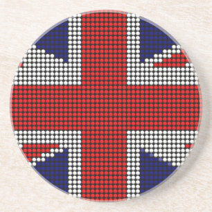 Posavasos De Arenisca Bandera de Union jack bandera británica