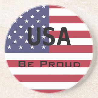 Posavasos De Arenisca Bandera estadounidense