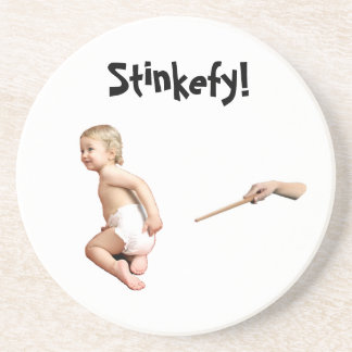 Posavasos De Arenisca ¡Bebé Stinkefy!