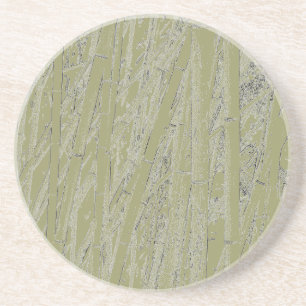Posavasos De Arenisca Bebida "Zen Bamboo"