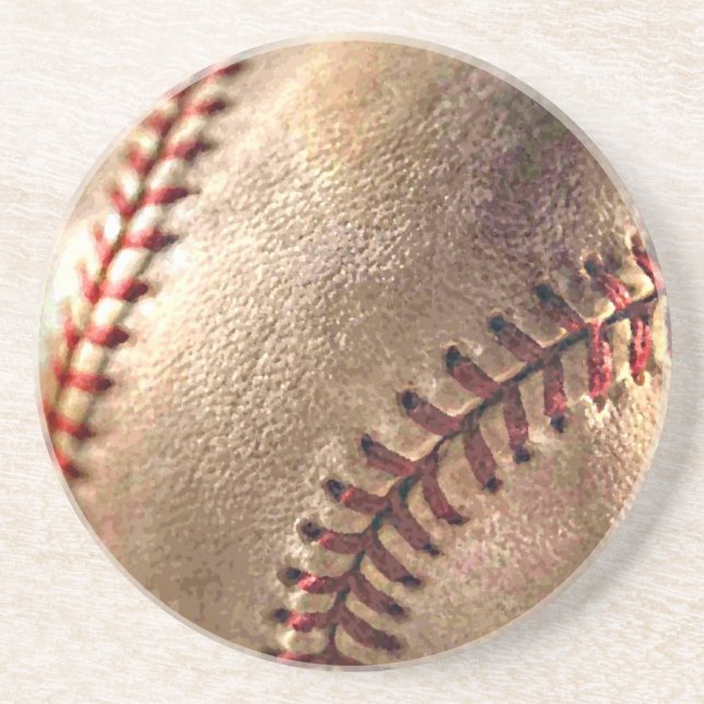 Posavasos De Arenisca Béisbol (Frente)