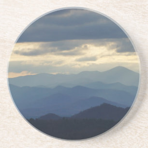 Posavasos De Arenisca Belleza de las montañas Blue Ridge