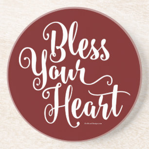 Posavasos De Arenisca Bendita tu corazón