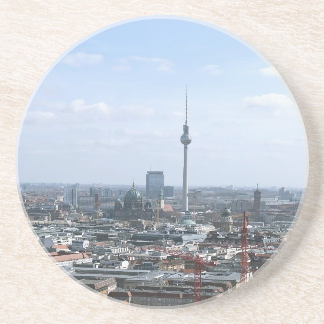 Posavasos De Arenisca Berlín (Frente)
