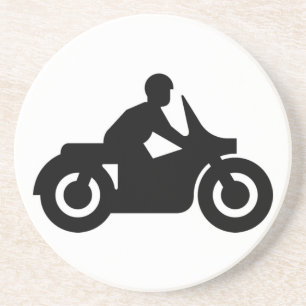 POSAVASOS DE ARENISCA BIKER GUY