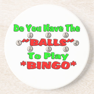 POSAVASOS DE ARENISCA BINGO