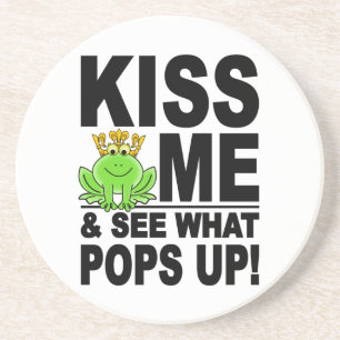Posavasos De Arenisca BISS ME Frog