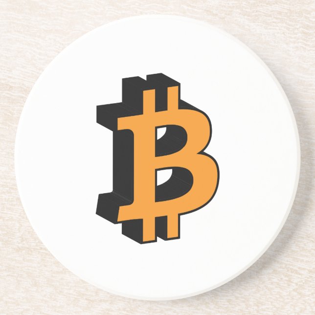 Posavasos De Arenisca Bitcoin 11 (Frente)