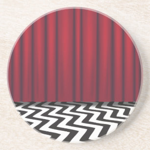Posavasos De Arenisca Black Lodge Red Room