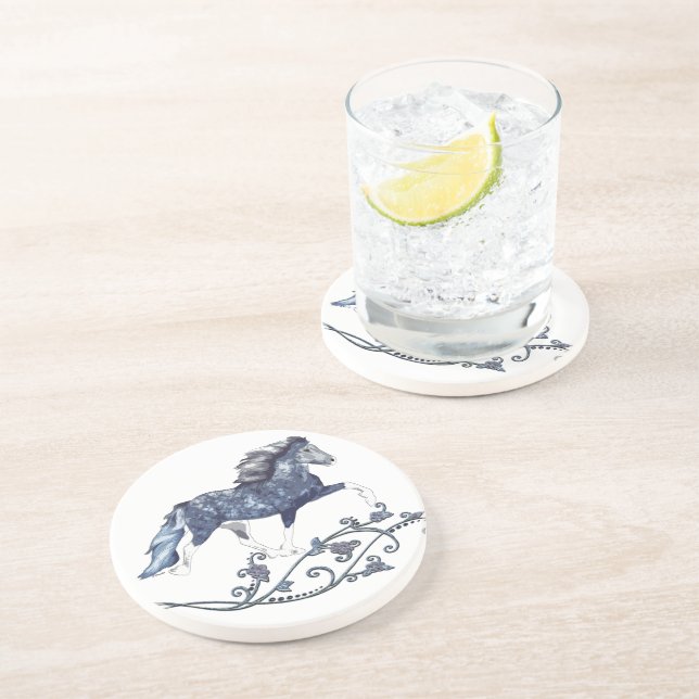 Posavasos De Arenisca Blámóða (Lado)