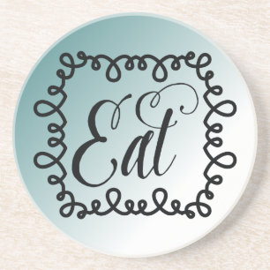 Posavasos De Arenisca Blue Eat