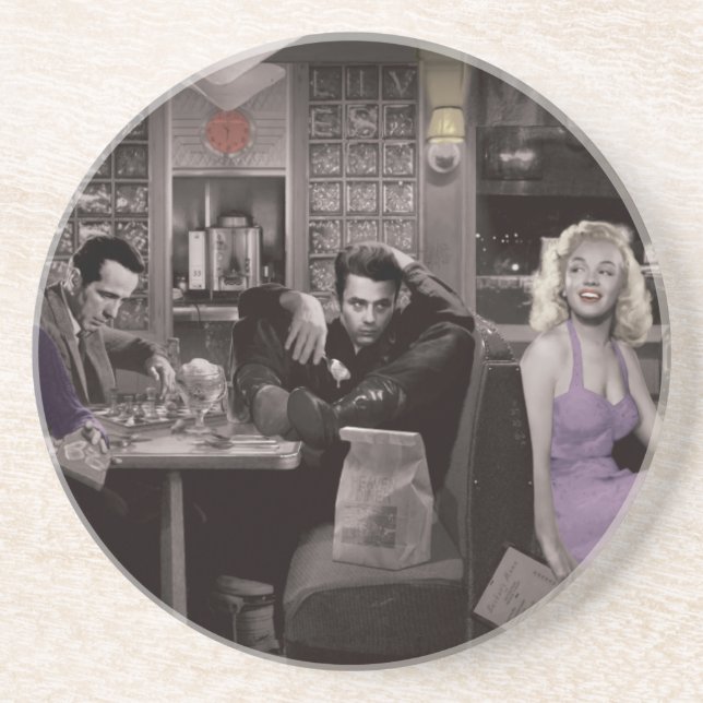 Posavasos De Arenisca Blueplate (Frente)