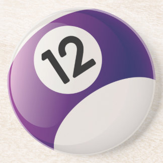 Posavasos De Arenisca Bola de los billares 12