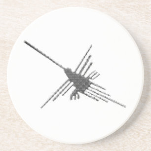 Posavasos De Arenisca Boletín de líneas de Nasca Hummingbird