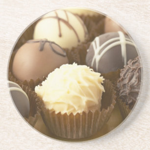 Posavasos De Arenisca Bolos de Chocolate Soportes de Arenisca