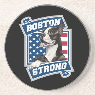 POSAVASOS DE ARENISCA BOSTON STRONG TERRIER
