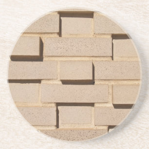 Posavasos De Arenisca Brick, Rock, Stone Series: escayola de ladrillo li