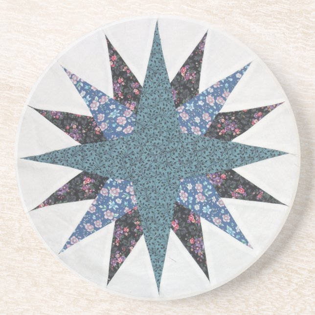 Posavasos De Arenisca Brújula de Mariner (1) (Frente)