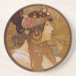 Posavasos De Arenisca Bruneta bizantina, Mucha