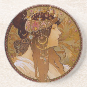 Posavasos De Arenisca Bruneta bizantina, Mucha