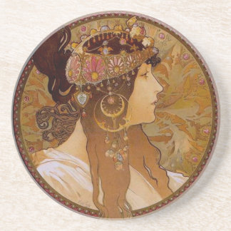 Posavasos De Arenisca Bruneta bizantina, Mucha