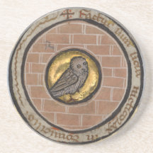 Búho de un manuscrito medieval