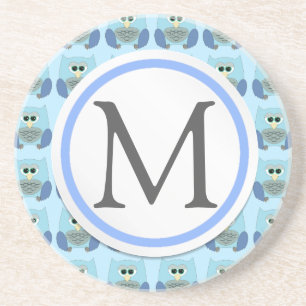 Posavasos De Arenisca Búhos