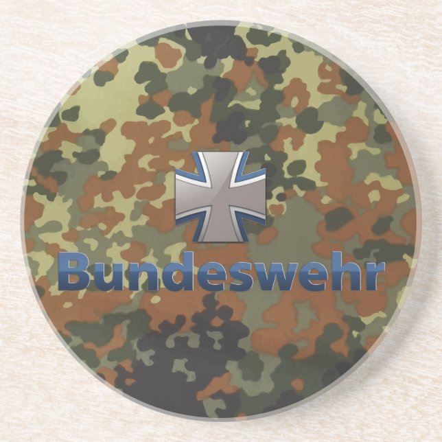 Posavasos De Arenisca Bundeswehr Emblem (Frente)