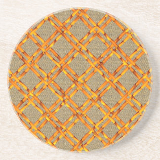 POSAVASOS DE ARENISCA BURLAP-AND-BAMBOO