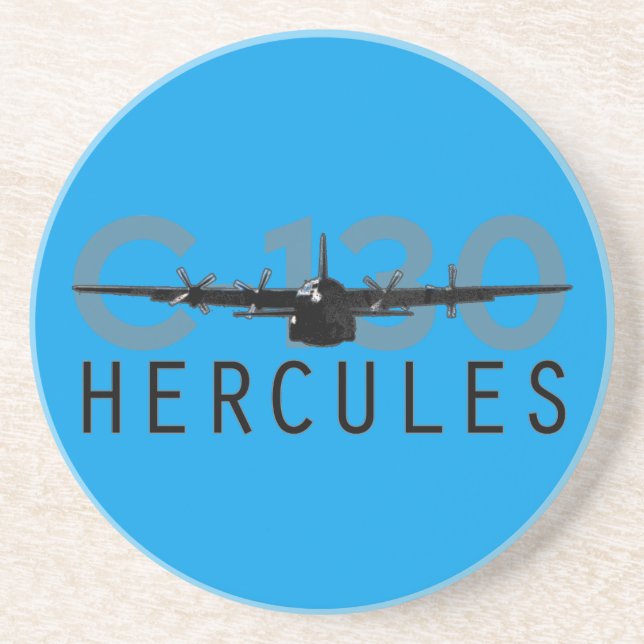Posavasos De Arenisca C-130 Hércules (Frente)