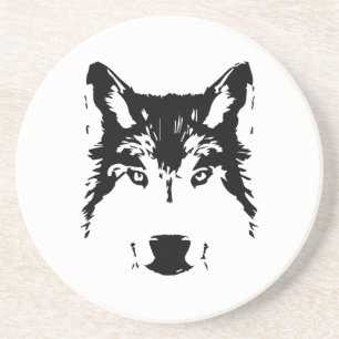 Posavasos De Arenisca Cabeza de lobo