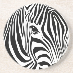 Posavasos De Arenisca Cabeza de zebra