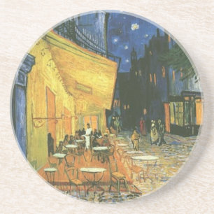 Posavasos De Arenisca Cafe Terrace - Vincent van Gogh