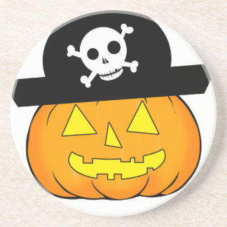 Posavasos De Arenisca calabaza pirata