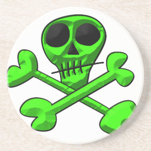 Posavasos De Arenisca Calavera