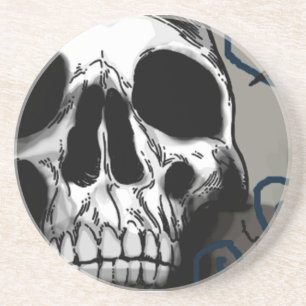 Posavasos De Arenisca Calavera