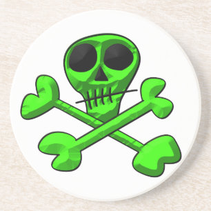 Posavasos De Arenisca calaveras