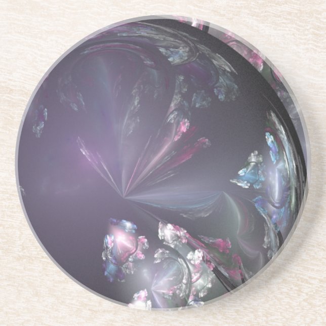 Posavasos De Arenisca Calle de arena Crystal Ball (Frente)