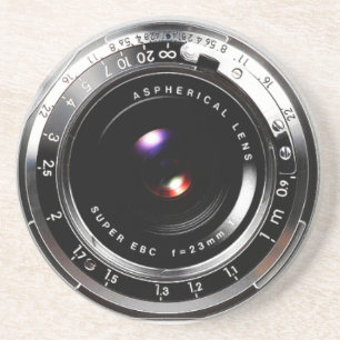 Posavasos De Arenisca Cámara de cine de la vieja escuela