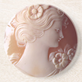 Posavasos De Arenisca Cameo antiguo, joyería antigua