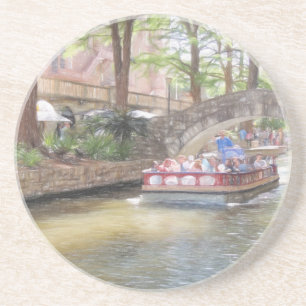 Posavasos De Arenisca Camino del río San Antonio
