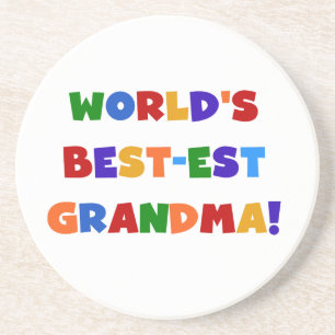 Posavasos De Arenisca Camisetas y regalos brillantes de la abuela del Me