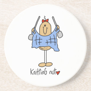 Posavasos De Arenisca Camisetas y regalos de Knitting Nut