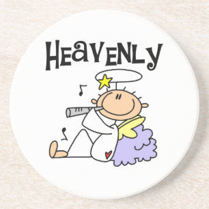 Posavasos De Arenisca Camisetas y regalos del ángel celestial